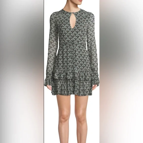 Alexis Alba Mini Ruffled mini Dress - Picture 1 of 11